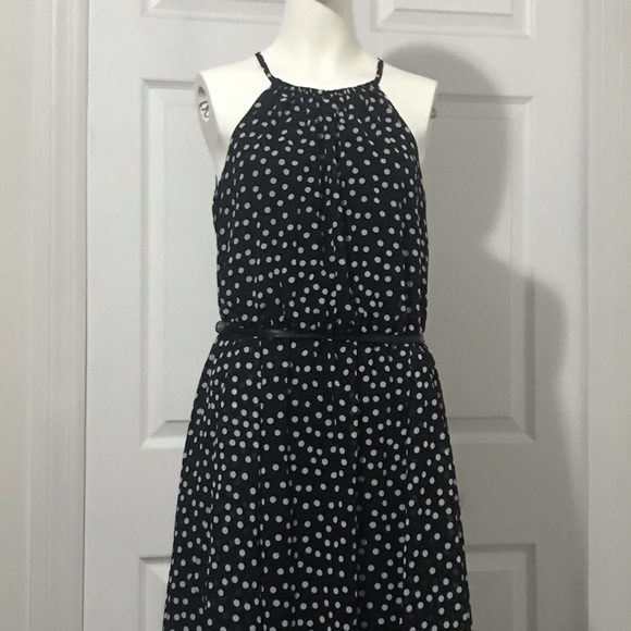 White house Black market polka dot dress size 4 - Picture 8 of 15